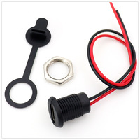 Prise femelle étanche Type-C pour chargement de téléphone, plaque de fixation USB Snap-Lock TPC2P, interface d'alimentation à charge rapide, écrou USB C