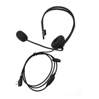 Casque de traduction simultanée pour talkie-walkie, sans réduction de bruit, conception à suspension unique, pour guide touristique, radio bidirectionnelle