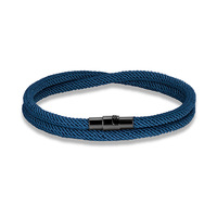 Bracelets de couple minimalistes en corde milanaise tressée à double couche avec fermoir métallique, bijoux d'amitié, cadeaux, bracelets colorés