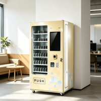 Distributeur automatique de snacks et de boissons YCF, écran tactile, personnalisable, nouveau modèle