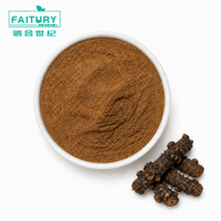 Faitury Vente en gros de poudre d'extrait de cohosh noir de haute qualité, 2,5 % de glycosides triterpéniques