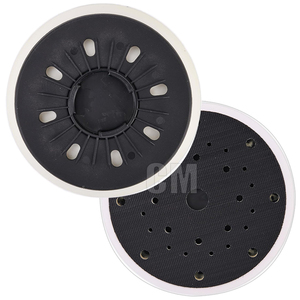 OEM Grinding Machine Chassis 6-Inch Hard Sanding Pad Replacement, <strong>Hook</strong>&amp;<strong>Loop</strong> M8 Thread Back-up Pad for RO 150 FEQ Sander - Product Image 1