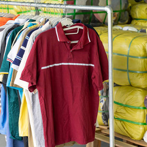 MS04 T-shirt Polo da Uomo Usate di Buona Qualità, Magliette Casual a Girocollo Miste, Abbigliamento Estivo di Alta Qualità all'Ingrosso - Product Image 2