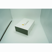 Boîte cadeau magnétique avec gaufrage, design 2023, papier couché recyclable, pour bijoux et bagues