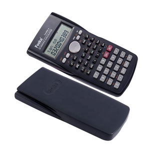 Foska Professionele Wetenschappelijke Rekenmachine 12-cijferig Breedbeeld Hd-Display Variabele Statistische Rekenmachines Met Schuifdeksel - Product Image 1