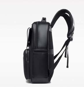 Nouveau sac à dos de voyage de grande capacité avec logo personnalisé en gros, sac à dos imperméable à l'eau, sac à dos tendance en PU pour homme, sac à dos pour ordinateur portable de haute qualité - Product Image 4