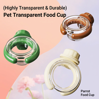 Distributeur d'eau automatique pour oiseaux (perroquets, canaris) – Bouteille et bol d'abreuvement pour cage à oiseaux – Marque OEM chinoise