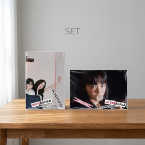 [Álbum Original Coreano 100% Auténtico] LE SSERAFIM 1er Álbum de Estudio 'UNFORGIVEN' (Versión WEVERSE ALBUMS) Conjunto - Product Image 2
