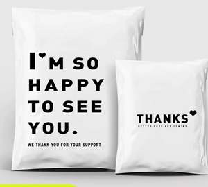 Matte UV Black Mailer <b>BAG</b> Custom Red Cream Color Matte Express <b>Bag</b> Color Poly Mailers Custom Packaging Shipping <b>Bag</b> for Cloth - Product Image 4