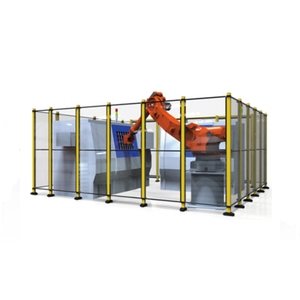 Hội Thảo dây chuyền sản xuất an toàn hàng rào máy bảo vệ kim loại bài hàng rào sắt dây lưới Robot ranh giới tường hàng rào - Product Image 1