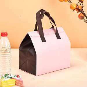 กระเป๋าเก็บความร้อนแบบใช้แล้วทิ้งสำหรับใส่อาหาร  บุฟอยล์อะลูมิเนียม  พร้อมโลโก้สั่งทำได้  ขายส่ง - Product Image 1