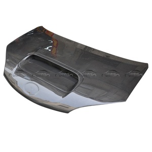 Capot moteur avant en fibre de carbone de type STi avec prise d'air pour Toyota Wish MPV 2009-2016 - Product Image 3