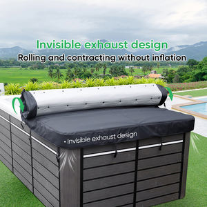 وصل حديثًا غطاء سبا للسباحة خفيف الوزن ومضاد للأضواء فوق بالهواء الطلق بتصميم حديث للفندق ملحق للبيع بالجملة - Product Image 3