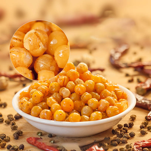 Sichuan biber çıtır bezelye aperatifler yüksek Protein Vegan soya ürünleri sağlıklı Crunchy fasulye aperatifler toplu toptan - Product Image 4