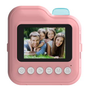 Cámara instantánea para niños Lente dual 1080P Cámara digital Full HD Niños Los mejores juguetes Mini cámara de impresora térmica de mano para exteriores - Product Image 1