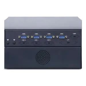 IPC Hợp kim nhôm Intel nhúng không quạt Mini PC với mở rộng khe cắm và SSD Wifi/4 gam máy tính công nghiệp