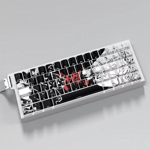 Juego de <span class=keywords><strong>98</strong></span> Teclas <span class=keywords><strong>Berserk</strong></span>, Teclas de Anime, PBT Cherry con Grabado Lateral, Teclas Personalizadas DIY para Teclado Mecánico 60/65/68/75/87 - Product Image 5