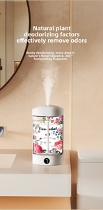 USB Rechargeable Portable Plastic Environmentally Friendly Aromatherapy <b>Diffuser</b> Low Noise Durable Indoor Air Household - Product Image 4