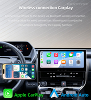Radio Stereo Mobil Android 14 12,3 Inci 8+128GB untuk Toyota BZ4X 2022+ Wireless Carplay Android Auto 4G LTE WiFi GPS Pemutar Video