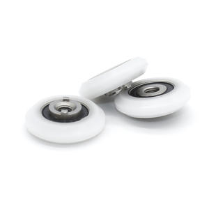 ล้อเสริมแบบมีหนามวงแหวนด้านในขนาด M5*25.4*7.7 มม. พร้อมกรงเล็บเหล็กเคลือบพลาสติก POM สำหรับงานขายส่ง - Product Image 2