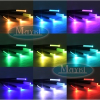 Cable de Fibra Óptica de Alta Calidad PMMA con Extremo Luminoso, Mononúcleo, Impermeable, con Cubierta Negra para Techo de Cielo Estrellado y Piscina