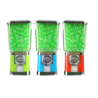 Mini distributeur de capsules carré avec support, à monnayeur, pour enfants et salles d'arcade