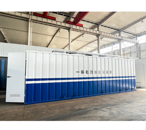 Hoogrenderende Mbr Rioolwaterzuiveringsinstallaties Koolstofstaal Stp Rioolwaterzuiveringssysteem - Product Image 5