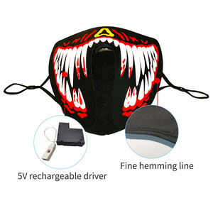 Máscara LED <span class=keywords><strong>de</strong></span> Halloween para Fiestas Nocturnas y Eventos, Máscara <span class=keywords><strong>de</strong></span> Payaso Luminosa - Product Image 6