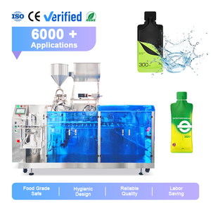 Máquina Automática para Envasado de Jugos en Bolsas Preformadas, Equipo de Llenado y Sellado de Bebidas Doypack, Línea de Producción - Product Image 1