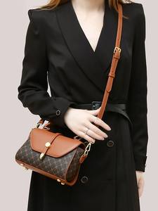 Borsa a Tracolla Retrò Europea e Americana 2024, Nuova Borsa Trendy di Alta Gamma per <span class=keywords><strong>Donna</strong></span>, Autunno Inverno, Stampa PU, Capacità 1-1.9L, Chiusura Magnetica - Product Image 3