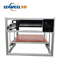 DM12-3 DOWELL Besar OEM ODM Xyz Mesin Pencetak 3d Plastik Pencetak Logam 3d