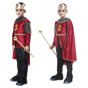 Halloween show wholesale cosplay costume king prince kids cosplay costume parent-child cosplay costumes
