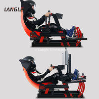 Bon simulateur de conduite directe Sim simulateur de vol Cockpit manette de vitesse à dégagement rapide volant simulateur de course de mouvement