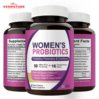 Complément Probiotique Femme en Gros à Haute Concentration de CFU – Capsules Probiotiques Quotidiennes pour l'Hygiène Intime Féminine et le Maintien de la Santé Vaginale