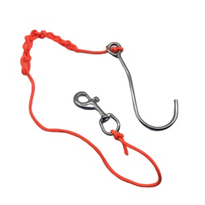Gancho de Deriva para Buceo con Línea de 45 Pulgadas y Clip de Acero Inoxidable - Product Image 6