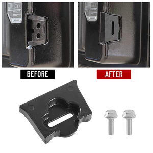 Xuzhong Tailgate Limit <b>Block</b> Black Hinge <b>Mount</b> For 2007-2017 Jk Wrangler Models Easy Installation - Product Image 5