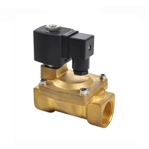 COVNA Économique DN15 1/2 pouce 2 voies 12VDC Vanne de sécurité à gaz en laiton à diaphragme pilotée en laiton à prix réduit - Product Image 4