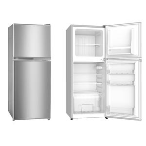 Electrodoméstico <span class=keywords><strong>Congelador</strong></span> superior de doble puerta Refrigerador <span class=keywords><strong>Congelador</strong></span> superior de dos puertas de acero inoxidable Refrigeradores para <span class=keywords><strong>casa</strong></span> - Product Image 2