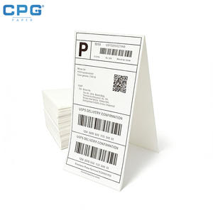 Etiqueta adhesiva térmica de tres capas resistente a la decoloración, de material ecológico, 100x150 mm, 4x6 pulgadas, etiqueta de dirección, etiqueta para embalaje minorista - Product Image 1