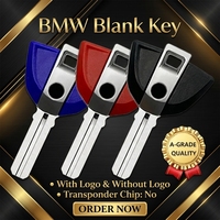 Clé vierge de moto non taillée, clés embrayables pour BMW F650 F800 HP4 S1000 R1200 K1200 K1300 F700GS S1000RR K1300R