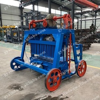 Machine de fabrication de briques creuses et pleines en béton, contrôlée par PLC, à interverrouillage automatique, ligne de production de blocs multifonctionnelle