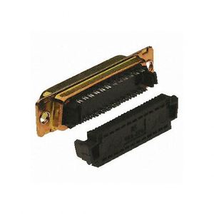 DESF-9P-K87 nối nhanh chóng D loạt 1.27mm Pitch 9 Cách IDC D-Sub Ribbon Cáp conn; cắm; vỏ thép - Product Image 1