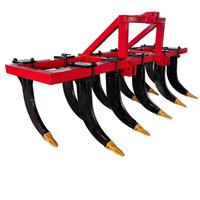 Sous-soleuse HS pour terres arides, décompacteur de sol profond, équipement de travail du sol portable à 2 rangs, longue durée de vie pour l'amélioration des sols agricoles