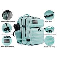 Sac de voyage imperméable personnalisé Trailpop avec logo, pour le sport, la randonnée, le camping, la gym, sac à dos tactique vert menthe 35L