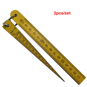 1-15mm Plastic Feeler Gauge Taper Welding Feeler Gauge Gage Gap Ruler Automobile Industry <strong>Measuring</strong> Tools Szczelinomierz - Product Image 3