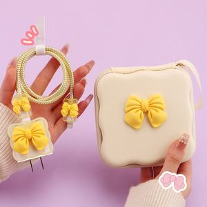 Estuche Protector para Cargador, Bolsa de Almacenamiento Bonita, Fabricante Mayorista de Accesorios para Teléfonos Móviles, Bolsa de Almacenamiento para Cargador - Product Image 4