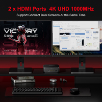 Mini PC FIREBAT AK2 PLUS Intel N100 WiFi5 double bande BT4.2 8 Go 256 Go Ordinateur de bureau pour jeux Mini PC Gamer