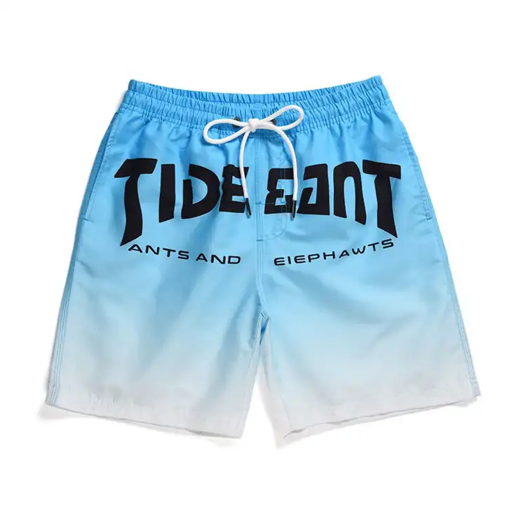 Drops hipping Male Beach Shorts Herren Board Short Zweifarbige Swim shorts mit allmählichem Wechsel Hosen Badehose