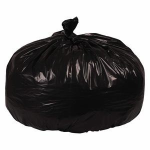 Bolsas de Basura Negras Recicladas de 60 Galones, 1.8 Mil, 38" X 58", 10 Bolsas por Rollo, Paquete de 10 - Product Image 5