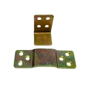 Soporte de Acero Laminado en Frío de 1.8mm de Espesor, Conector de Hardware Duradero con Recubrimiento de Zinc para Soporte de Estructura de Cama - Product Image 2
